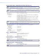 Preview for 126 page of Extron electronics MultiMatrix Switcher User Manual