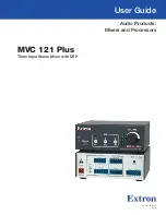 Предварительный просмотр 1 страницы Extron electronics MVC 121 Plus User Manual