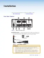 Предварительный просмотр 11 страницы Extron electronics MVC 121 Plus User Manual