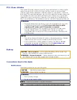 Preview for 4 page of Extron electronics NAV E 101 DTP User Manual