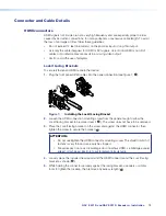 Предварительный просмотр 21 страницы Extron electronics NAV E 201 D User Manual