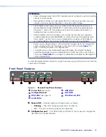 Preview for 20 page of Extron electronics NAV SD 511 User Manual