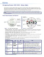 Extron electronics OCS 100C Setup Manual предпросмотр