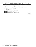 Preview for 2 page of Extron electronics P/2 DA1 USB Specifications