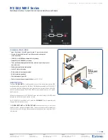 Предварительный просмотр 1 страницы Extron electronics P/2 DA2 AAP Specification Sheet