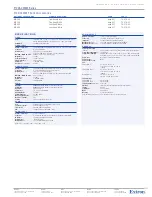 Предварительный просмотр 3 страницы Extron electronics P/2 DA2 AAP Specification Sheet