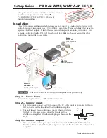 Extron electronics P/2 DA2 D Setup Manual предпросмотр