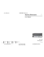 Предварительный просмотр 1 страницы Extron electronics PA 300 User Manual