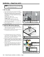 Предварительный просмотр 34 страницы Extron electronics Polevault systems pvs 200 Installation Manual