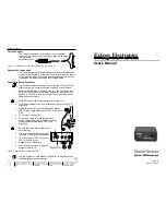 Предварительный просмотр 1 страницы Extron electronics Power Sensor User Manual