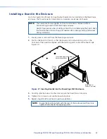 Предварительный просмотр 44 страницы Extron electronics PowerCage FOX 4G Rx DVI User Manual