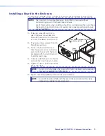 Preview for 18 page of Extron electronics PowerCage FOX AEX 104 User Manual