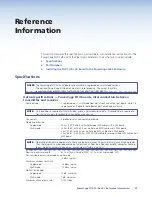 Preview for 41 page of Extron electronics PowerCage FOX Rx AV User Manual