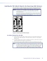 Preview for 46 page of Extron electronics PowerCage FOX Rx AV User Manual