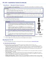 Предварительный просмотр 3 страницы Extron electronics PS 125 Installation Manual