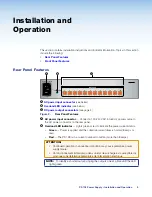 Предварительный просмотр 11 страницы Extron electronics PS 128 User Manual