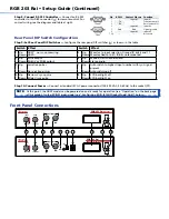 Предварительный просмотр 2 страницы Extron electronics RGB 203 Rxi Setup Manual