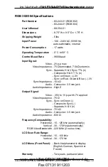 Предварительный просмотр 12 страницы Extron electronics RGB 302 User Manual