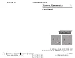 Предварительный просмотр 1 страницы Extron electronics RGB 324 User Manual