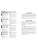 Предварительный просмотр 2 страницы Extron electronics RGB 400 User Manual