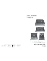 Extron electronics RGB 460xi FSR Series Installation Manual preview