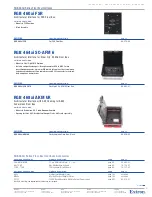 Preview for 2 page of Extron electronics RGB 460xi FSR Series Specification Sheet