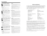 Предварительный просмотр 2 страницы Extron electronics RSB 126 User Manual