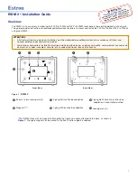 Предварительный просмотр 1 страницы Extron electronics RWM 2 Installation Manual