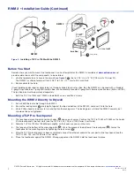 Предварительный просмотр 2 страницы Extron electronics RWM 2 Installation Manual