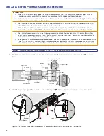 Preview for 6 page of Extron electronics SB 33 A 46-55 Setup Manual