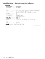 Extron electronics Scan Rate Indicator SRI 200 Specifications preview