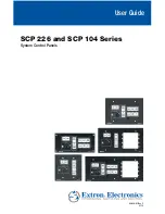 Предварительный просмотр 1 страницы Extron electronics SCP 104 AAP User Manual