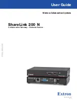 Extron electronics ShareLink 200 N User Manual preview