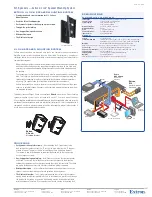 Preview for 2 page of Extron electronics SI 3 Black Specification Sheet