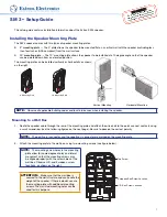 Предварительный просмотр 1 страницы Extron electronics SM 3 Setup Manual