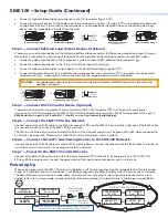 Preview for 2 page of Extron electronics SME 100 Setup Manual