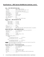 Preview for 4 page of Extron electronics SMX 1616 SV Specifications