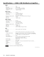 Extron electronics SVDA 6 MX Specifications предпросмотр