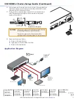 Предварительный просмотр 2 страницы Extron electronics SW HDMI LC Series Setup Manual