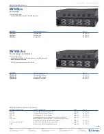 Предварительный просмотр 2 страницы Extron electronics SW VGA Series Specification