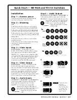 Предварительный просмотр 3 страницы Extron electronics SW2 RGBHV User Manual