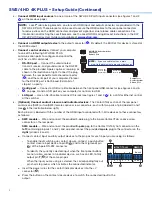 Предварительный просмотр 2 страницы Extron electronics SW2HD 4K PLUS Setup Manual