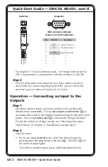 Предварительный просмотр 6 страницы Extron electronics SW4 3G HD-SDI User Manual