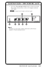 Предварительный просмотр 7 страницы Extron electronics SW4 3G HD-SDI User Manual