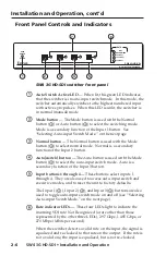 Предварительный просмотр 20 страницы Extron electronics SW4 3G HD-SDI User Manual