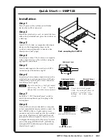 Предварительный просмотр 3 страницы Extron electronics SWP123 User Manual