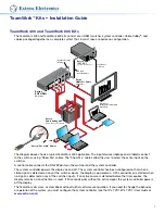 Extron electronics TeamWork 400 Kits Installation Manual предпросмотр