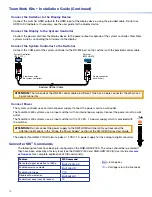 Preview for 10 page of Extron electronics TeamWork 400 Kits Installation Manual