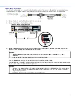 Предварительный просмотр 7 страницы Extron electronics TeamWork 400 Installation Manual