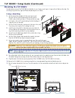 Предварительный просмотр 2 страницы Extron electronics TLP 350MV Setup Manual